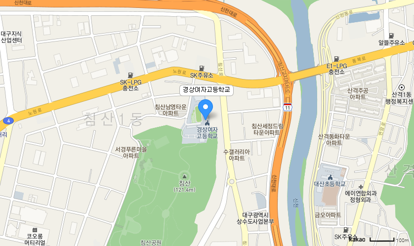 학교 찾아오시는 길 지도